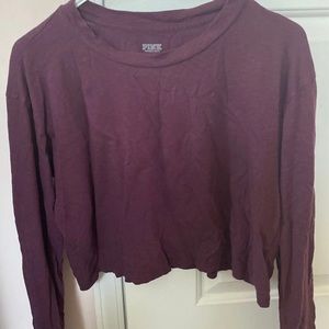 Purple Victoria's Secret PINK Cropped Top
